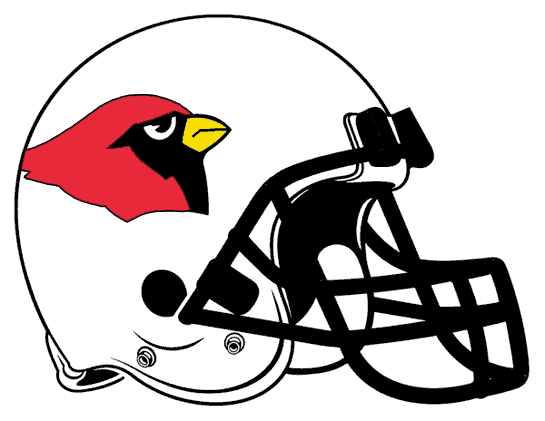 Ball State Cardinals 1985-1989 Helmet Logo DIY iron on transfer (heat transfer)
